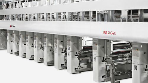 Machine d'impression par rotogravure - RS 4004X series - BOBST - pour étiquettes / couleur / à grande vitesse