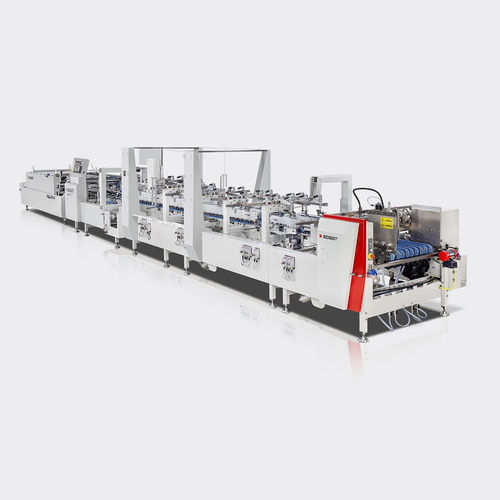 Colleuse automatique - NOVAFOLD series - BOBST - cartons / de papiers / pour l'industrie de l'emballage