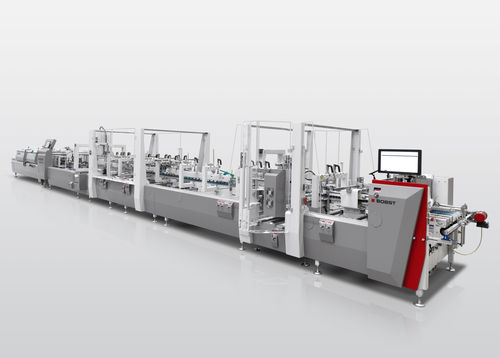 Machine de pliage carton - EXPERTFOLD series - BOBST - pour papier / automatique / de précision