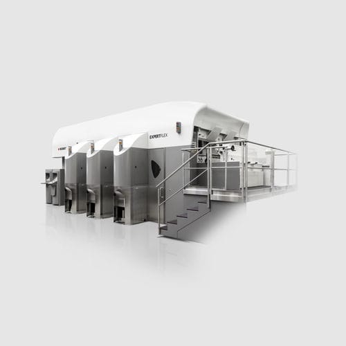 Ligne de production de carton - EXPERTLINE series - BOBST - automatique / simple