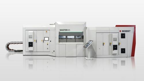 Système de métallisation sous vide - MASTER K5 - BOBST - de films plastiques / pour papier