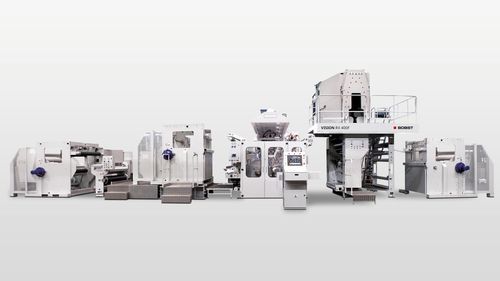Machine d'enduction ou de complexage pour papier - VISION RX 400F - BOBST - pour film en plastique / pour film d'aluminium / avec lamination