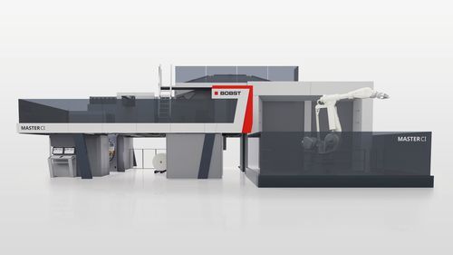 Presse flexographique à tambour central - MASTER CI - BOBST - à 8 couleurs / à 10 couleurs / pour film en plastique