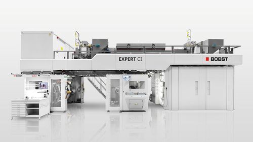 Presse flexographique à tambour central - EXPERT CI - BOBST - à 7 couleurs / à 8 couleurs / à 10 couleurs
