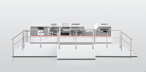 Machine de découpe à l'emporte pièce - VISIONCUT 106 LE - BOBST - pour matières plastiques / pour papier / de plaques