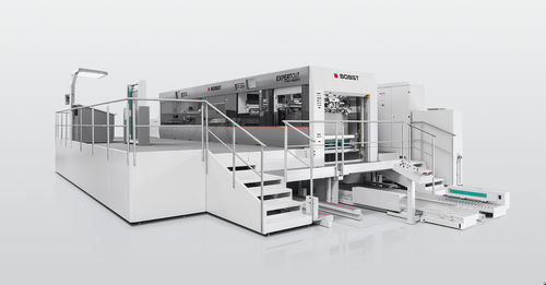 Machine de découpe à l'emporte pièce - EXPERTCUT 145 PER - BOBST - pour carton / pour papier / de tôle