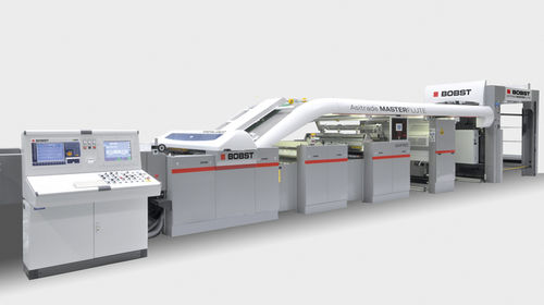 Machine à laminer sous vide - MASTERFLUTE - BOBST - en ligne
