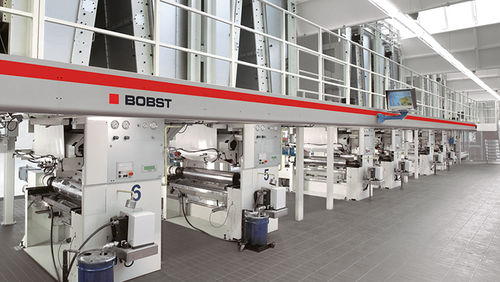 Machine d'impression par rotogravure - GP 500L - BOBST - pour étiquettes / couleur / à grande vitesse