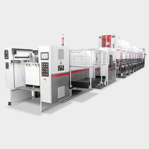Presse offset feuille à feuille - LEMANIC® DELTA - BOBST - grand format / par voie humide / à 8 couleurs