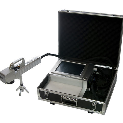 Machine de marquage sur batterie - MobiLase Battery - Rocklin Manufacturing - laser à fibre / de métal / de plastique