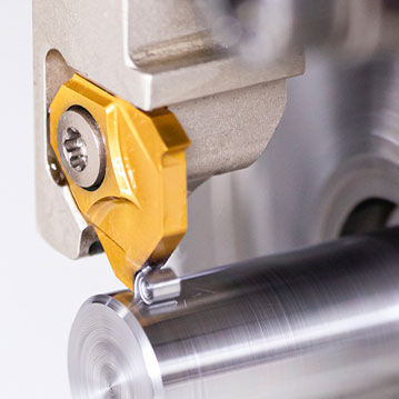 Outil de rainurage et tronçonnage à plaquettes - QUICK-2-CUT - Iscar Metals - pour tour de décolletage CNC / de précision