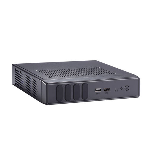 Châssis pc embarqué - ECM550 - AXIOMTEK - industriel / pour carte mère mini-ITX