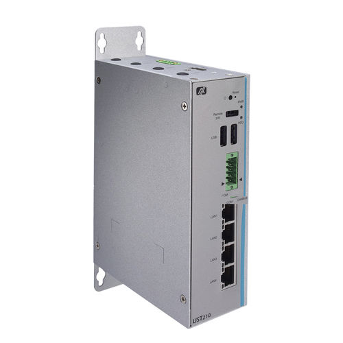 Ordinateur embarqué - UST210-83K-FL - AXIOMTEK - sur rail DIN / Intel® Atom® x5-E3940 / HDMI