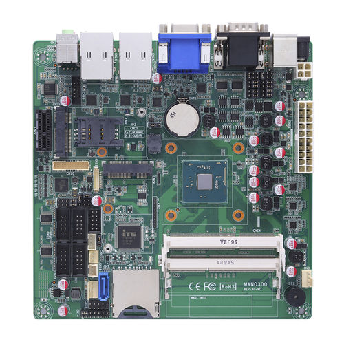 Carte mère mini-ITX - MANO300 - AXIOMTEK - Intel® Celeron® / Intel® / industrielle