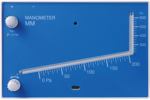 Manomètre différentiel - MM series - Thermokon Sensortechnik - analogique / en plastique / à tube incliné