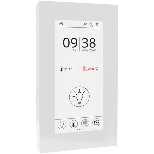 Unité de contrôle d'ambiance - thanos EVO RS485 BACnet - Thermokon Sensortechnik - d'humidité / avec affichage / pour ventilateurs
