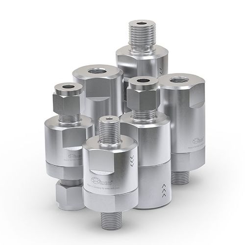 Clapet anti-retour à bille - TVR200-S1 - WEH GmbH Verbindungstechnik - pour gaz / pour liquide corrosif / en acier inoxydable