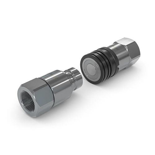 Raccord hydraulique - WEH® TRC1-TRN1-S4 - WEH GmbH Verbindungstechnik - rapide / BSP / à face plate
