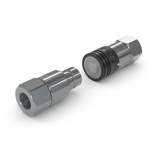 Raccord à face plate - TRC1-TRN1-S5 - WEH GmbH Verbindungstechnik - hydraulique / fileté / rapide
