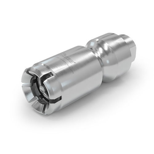 Raccord pneumatique - WEH® TW110 - WEH GmbH Verbindungstechnik - push-to-lock / en inox / avec robinet d'arrêt