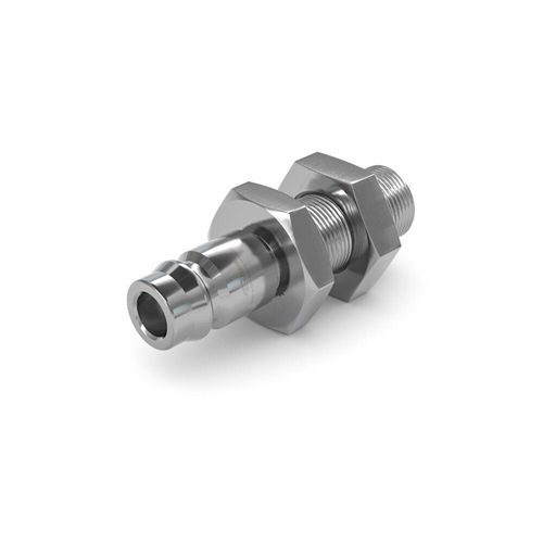 Connecteur pneumatique - TNS12-S1 H2 - WEH GmbH Verbindungstechnik - mâle / à faible bruit / pour gaz