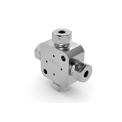 Raccord hydraulique - C1-188337 - WEH GmbH Verbindungstechnik - pour air comprimé / fileté / en croix