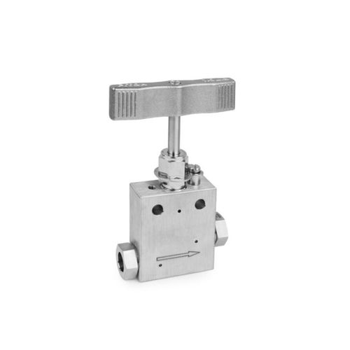 Vanne à pointeau - C1-191859 - WEH GmbH Verbindungstechnik - manuelle / de régulation / d'arrêt