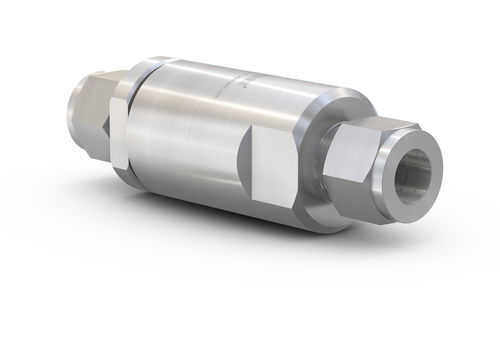 Clapet anti-retour pour GNC - TVR5 CNG - WEH GmbH Verbindungstechnik - pour station-service / pour bus / en acier inoxydable