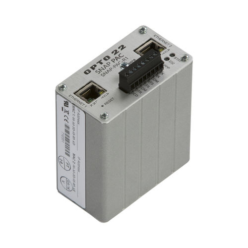 Contrôleur d'automatisme programmable compact - SNAP-PAC-R1 - Opto 22 - intégré / sur réseau Ethernet / pour contrôleur