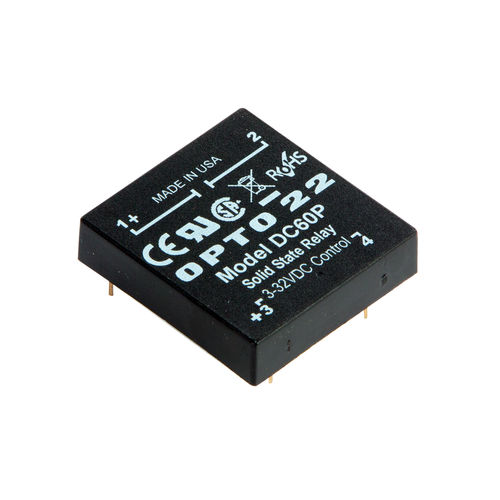 Relais statique 60 Vcc - DC60P - Opto 22 - bas profil / de puissance