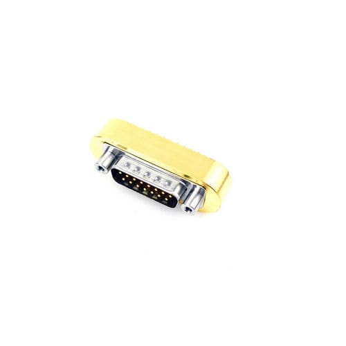 Connecteur de données - 215-D15 - Allectra.com - D-Sub / rectangulaire / mâle