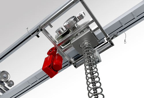 Manipulateur suspendu sur rail - Quick-Lift Driven 125i - Binar Handling AB - servocommandé / pour élévation / de production