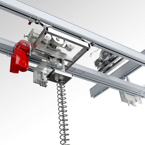Manipulateur suspendu sur rail - Quick-Lift Driven 300i - Binar Handling AB - servocommandé / pour élévation / ergonomique