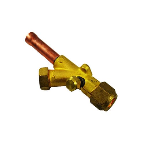 Manifold 1 voie - Telco - en cuivre / pour climatiseur / pour automobile
