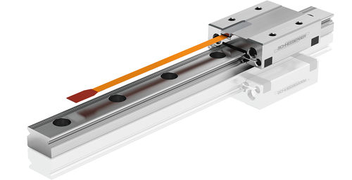Guide linéaire à rouleaux - MINISCALE PLUS - SCHNEEBERGER AG Linear Technology - de précision / avec système de mesure intégré