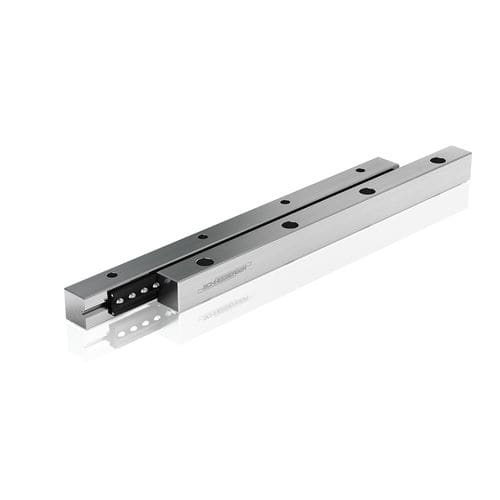 Guide linéaire à patin - R series - SCHNEEBERGER AG Linear Technology - à rouleaux croisés / à billes / en acier inoxydable