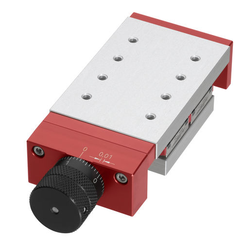 Table de positionnement linéaire - NFM Series - SCHNEEBERGER AG Linear Technology - manuelle / 1 axe / de précision