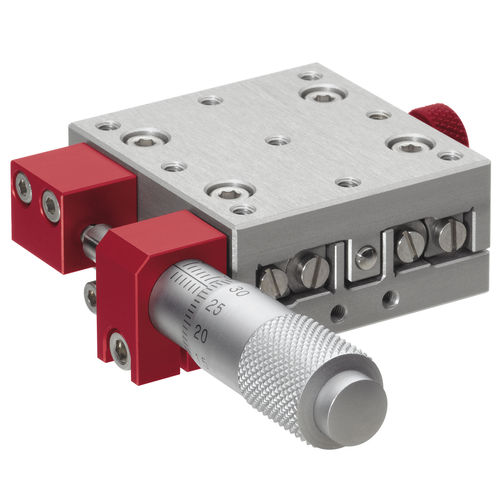 Platine de positionnement linéaire - NH Series - SCHNEEBERGER AG Linear Technology - manuelle / mono-axe / à micromètres