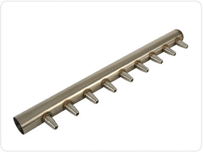 Manifold multivoie - 30 - 360 cm - Paxton Products - en acier inoxydable / pour opérations de soufflage et séchage / à buse