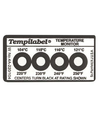 Indicateur de température - Tempilabel® 4 series  - Tempil - étiquette / à lecture directe / irréversible