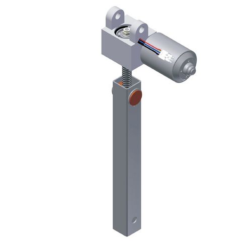 Actionneur électrique - 4642 series - Ketterer - linéaire / télescopique / pour le réglage en hauteur de meuble de cuisine