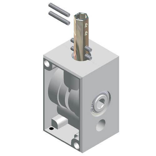 Réducteur à couple conique - 3874 - Ketterer - orthogonal / 1 - 5 Nm / pour écran de protection solaire de grande taille