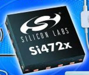 Émetteur-récepteur FM - Si472x series  - Silicon Laboratories - radio / circuit intégré