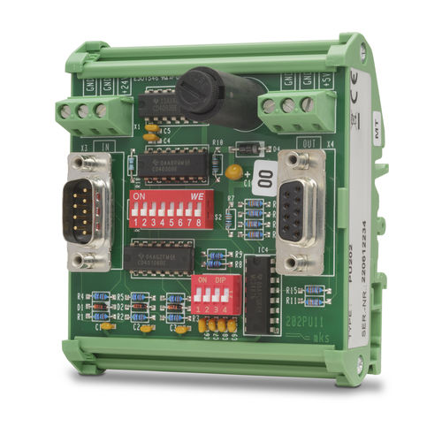 Convertisseur de niveau HTL - PU202 - motrona - TTL / RS-422