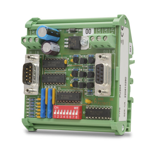 Convertisseur de niveau HTL - PU204 - motrona - TTL / RS-422