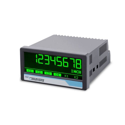 Indicateur ProfiNet - PN350 touchMATRIX&reg; - motrona - de process / à 7 segments / à écran tactile