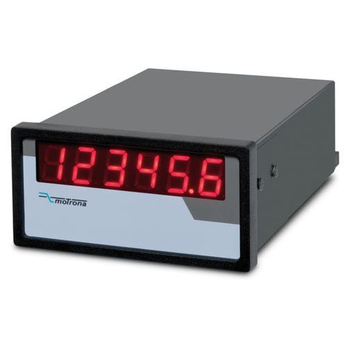Indicateur CANbus - CA340 - motrona - de process / avec afficheur LED / à 6 chiffres