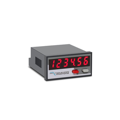 Indicateur de process - AX020 Mini - motrona - à lecture directe / à LED / programmable