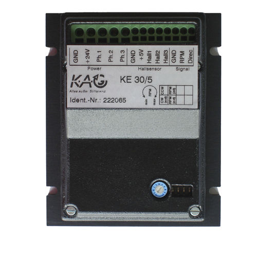 Contrôleur de vitesse DC - KE30/5 - Kählig Antriebstechnik GmbH - 4 quadrants / à potentiomètre / numérique