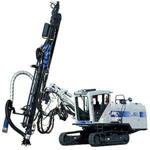 Foreuse multifonction - HCR1500-EDⅡ - Furukawa Rock Drill - sur chenilles / top hammer / hydraulique